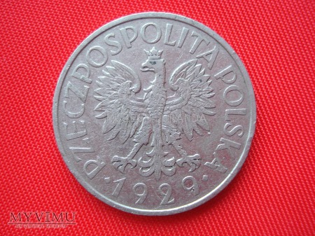 1 złoty 1929 rok