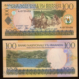Rwanda - P 29 - 100 Francs - 2003