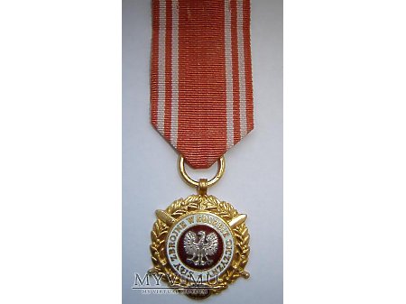 Medal Siły zbrojne w służbie ojczyzny - złoty