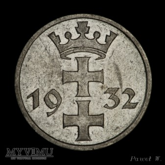 Wolne Miasto Gdańsk - 1932 1 Gulden