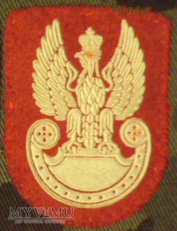 Orzełek wz.93 Żandarmerii Wojskowej (guma)