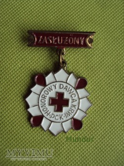 Odznaka Zasłużony Honorowy Dawca Krwi II stopnia