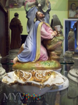 Duże zdjęcie Chrystus modlący się w Ogrodzie Oliwnym - kropieln