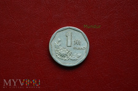 Moneta: 1 jiao