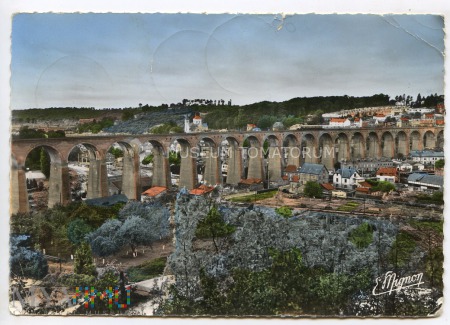 Duże zdjęcie Barentin - wiadukt kolejowy - lata 50-te