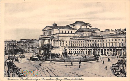 Warszawa - Teatr Wielki - lata 20-te XX w.