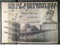 Mapa Samochodowa 1939 rok i afisz propagandowy