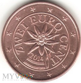 2 EURO CENT 2014
