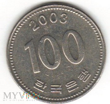 100 WON 2003