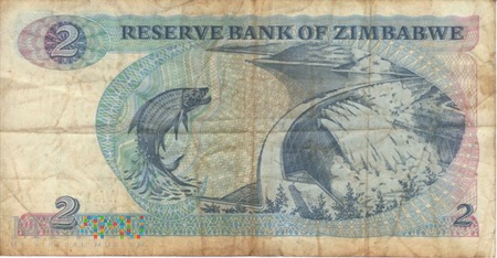 Duże zdjęcie ZIMBABWE 2 DOLLARS 1983
