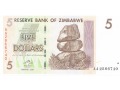 Zimbabwe - 5 dolarów (2007)