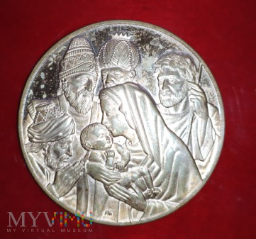 Duże zdjęcie Medal Trzej Królowie - Gwiazda Betlejemska