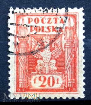 Poczta Polska PL-OS 3-1922