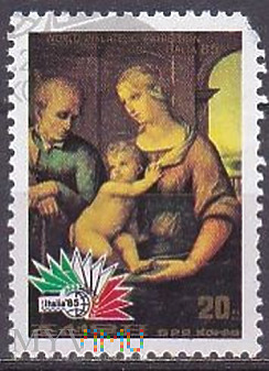 The holy family, by Raphael