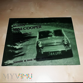 Prospekt Morris Mini-Cooper 1964