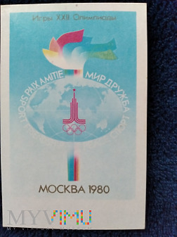 Kalendarzyki - Olimpiada Moskwa 1980