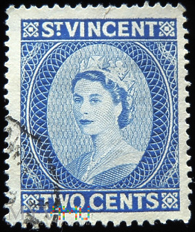 St. Vincent 2c Elżbieta II