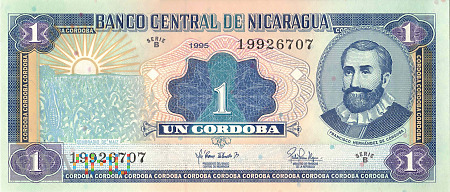 Nikaragua - 1 córdoba (1995)