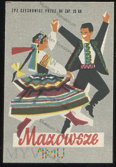 Duże zdjęcie Etykieta "Mazowsze"