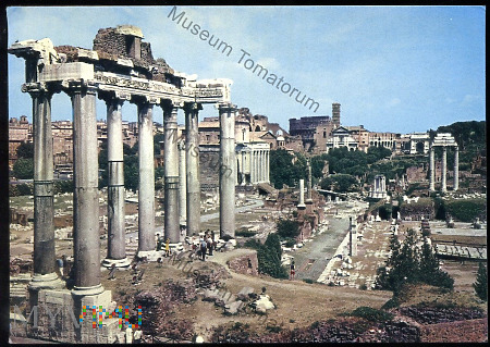 Roma - Forum Romanum - lata 60/70-te XX w.