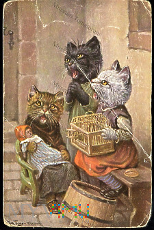 Koty uczłowieczone - 1925