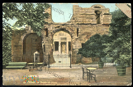 Nimes - Le Temple de Diane - 1907