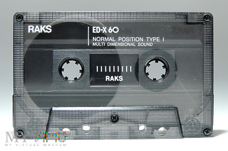 RAKS ED-X 60 kaseta magnetofonowa