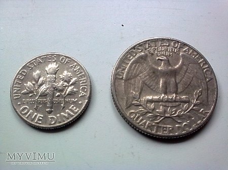 monety liberty USA 1965 ,1967