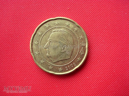 20 euro centów - Belgia