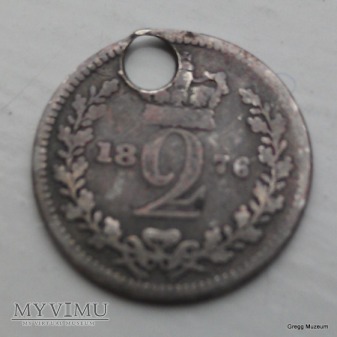 2 Pence 1876 Victoria