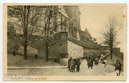 Kraków - Wejście na Wawel - lata 30-te