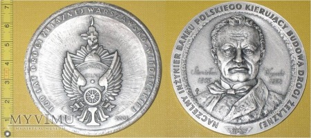Medal kolejowy Drogi Żelaznej Warszawsko - Wied.