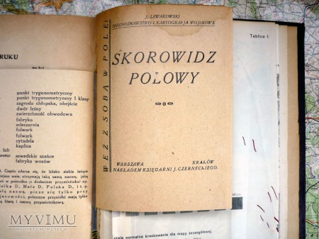 Terenoznawstwo i Kartografja Wojskowa KRAKÓW 1920r