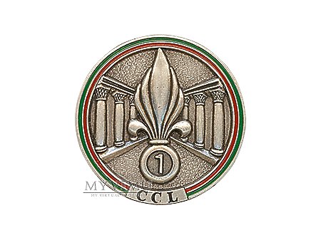 1REG odznaka kompanii CCL