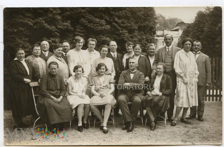 Grupowe zdjęcie okolicznościowe - 1928