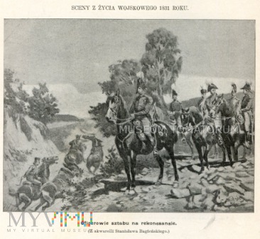 Sceny z życia wojskowego 1831 roku - Biegański