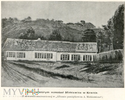 Kowno - dom Mickiewicza