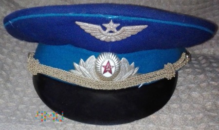 Czapka oficera lotnictwa ZSRR galowa