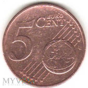 5 EURO CENT 2002