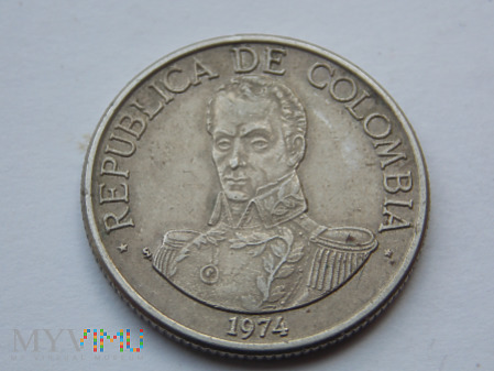 1 PESO 1974 - KOLUMBIA