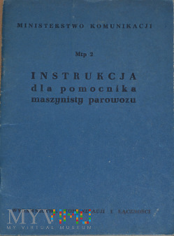 Mtp2-1961 Instrukcja dla pomocnika masz. parowozu