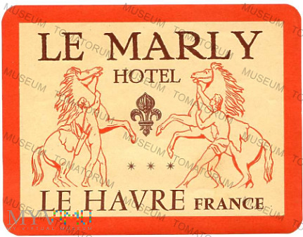 Duże zdjęcie Francja - Le Havre - Hotel "La Marly"