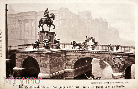 Berlin - Pomnik Fryderyka Wilhelma Elektora -most2