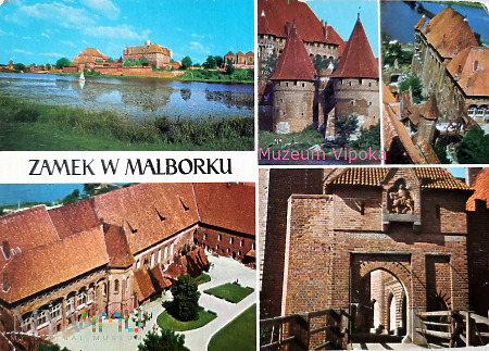 Duże zdjęcie Malbork - plaskorzeźba rycerza (multi) 1983
