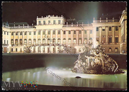 Wiedeń - Pałac Schönbrunn - lata 70-te XX w.