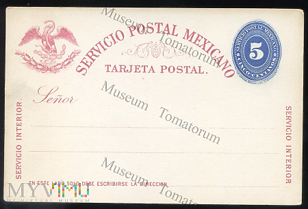 Meksykańska Poczta - przed 1905 r.