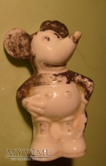 Mickey Mouse Ceramic Salt Shaker Figurine German