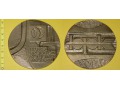 Medal kolejowy - firmowy BPK we Wrocławiu