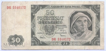 50 złotych - 1948.