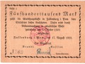 Falkenburg 500 000 mk 17.8.1923 r.